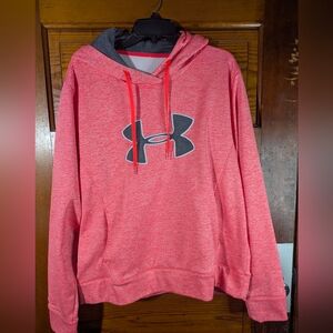 Under Armour Heatherer pink Hoodie